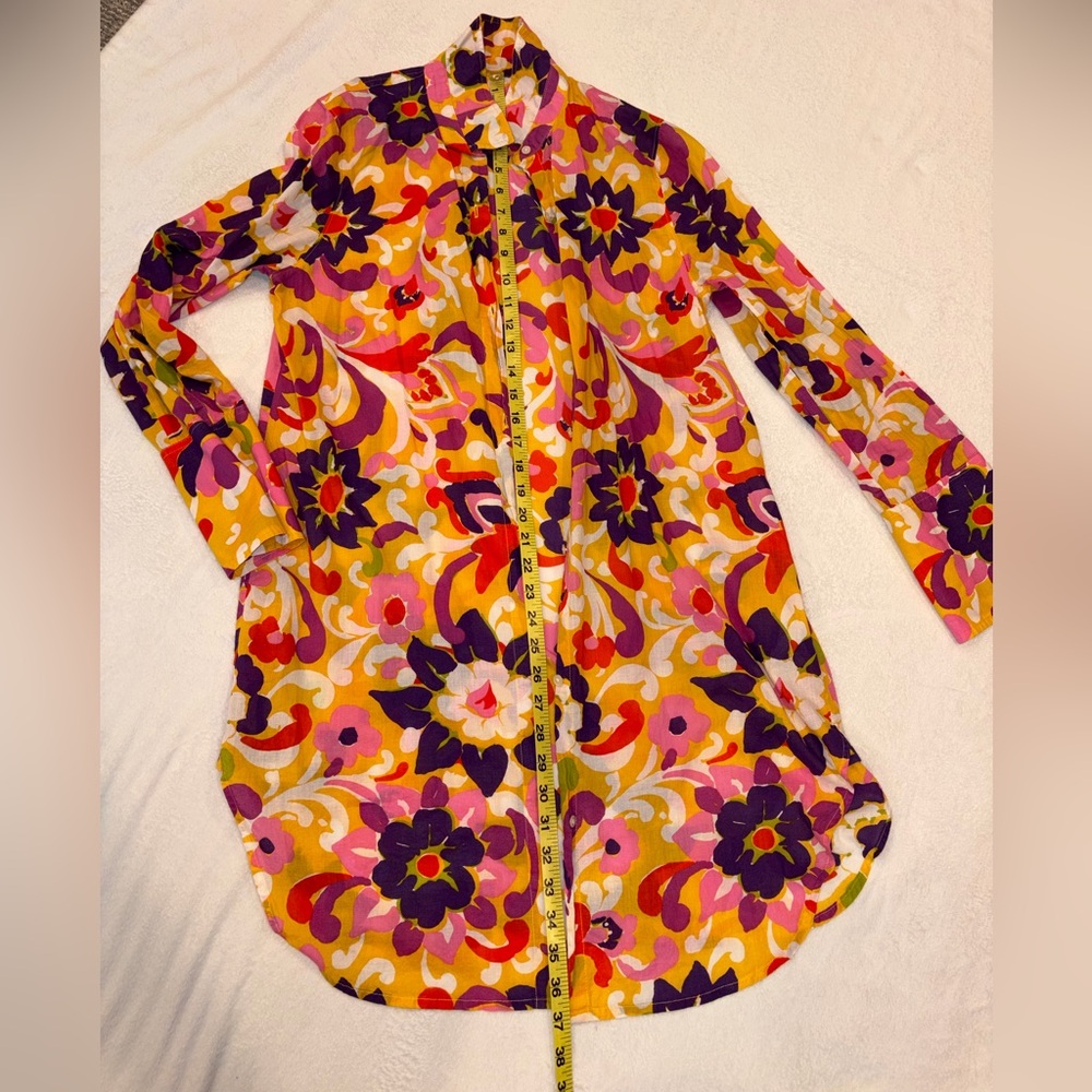 J. Crew Multicolor Floral Shirt - Picture 3 of 8